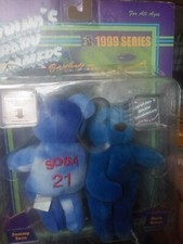 Salvino's Baby Bammers 1999 Series Sammy Sosa Mark Grace Plush Stuffed Animal