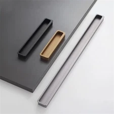 MFYS Modern fashion Invisible Drawer Pull Concealed Embedded Pull Handle