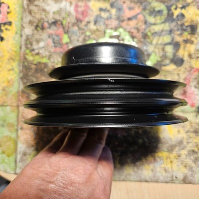 1967 1968 BBC WITH AIR CAMARO CHEVELLE NOVA 3 Groove Water Pump Pulley #3906657