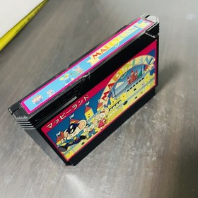 Mappy Land Nintendo Famicom Namco 1986 Japanese Version Action Retro Games
