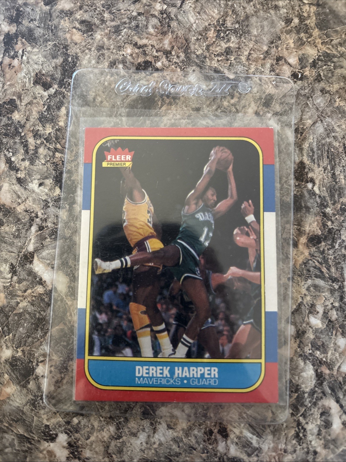 1986-87 Fleer - Derek Harper #44