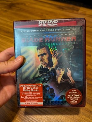 Blade Runner Harrison Ford HD DVD Complete Collector's Edition BRAND NEW 