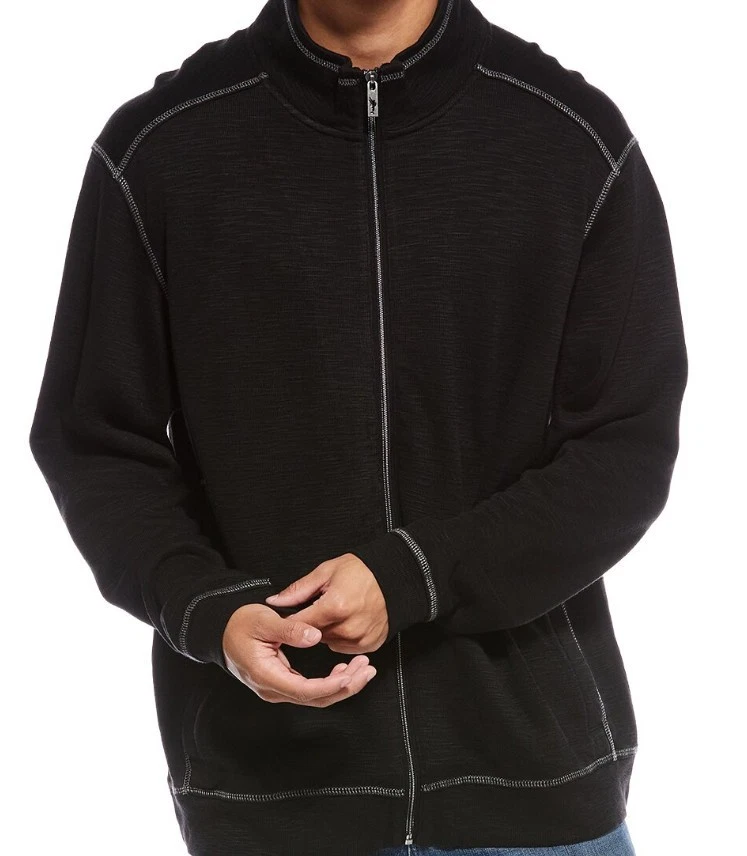 Tommy Bahama TOBAGO BAY FULL ZIP JACKET With POCKETS, LGE, XL, 2XL