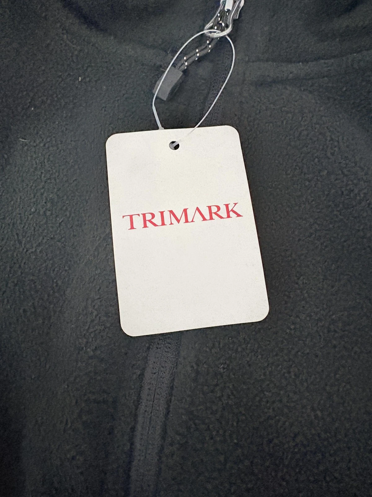 Trimark Tyndall Microfleece Vest Mens Large Black Full Zip Zip Pockets Outdoor - product detail image 11