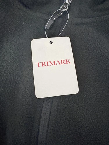 Trimark Tyndall Microfleece Vest Mens Large Black Full Zip Zip Pockets Outdoor image 11
