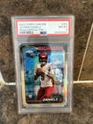 2024 Topps Chrome - Rookies Jayden Daniels #201 Prism Refractor PSA 8