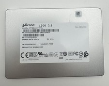 MICRON 1300 2TB SATA 6Gb/s SSD  2.5" SATA MTFDDAK2T0TDL Tested Good