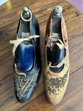 Vintage German Edwardian Beaded Shoes