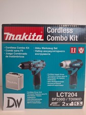 Makita LCT204 Combo Set DF330D TD090D 10.8V 1.3Ah x 2ea Charger Hard Case DC10WA