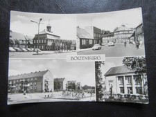 AK Boizenburg,Markt,Rathaus,Krankenhaus,AWG,Kulturhaus,um 1975
