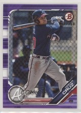 2019 Bowman Draft Purple 130/250 Derian Cruz #BD-52 0g4