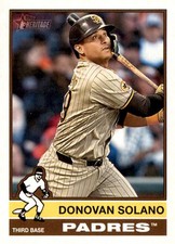 2025 Topps Heritage #269 Donovan Solano