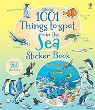 1001 Things to Spot in the Sea Sticker Book Paperback Katie Dayne
