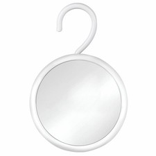 MIRRORVANA Hangable round Fogless Shower Shaving Mirror with 360   Swivel Rot...