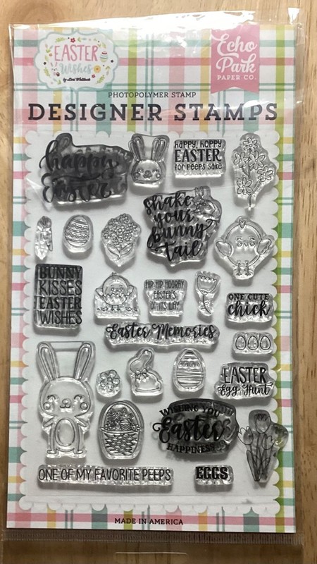 Echo Park Paper Photopolymer Designer Stamps Easter Wishes by Lori Whitlock
