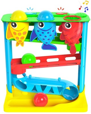 Move2Play, Feed The Fish, Interactive Toy for 1+ Year Olds, 6 to 12 Months, Baby