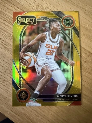Saniya Rivers 2025 Panini Prizm Saniya Rivers #224 Gold