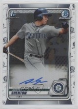 2020 Bowman Chrome Prospect Auto Austin Shenton #CPA-ASH Auto 4al