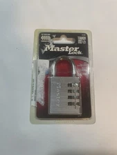 (1 Ct.) Master Lock #653D Tough Under Fire - Security Level 4 - Set & Reset.