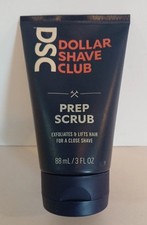 Dollar Shave Club - Prep Scrub DSC Shaving Exfoliating -3 FLoz/88ML -NEW SEALED