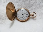Antique 1915 Elgin  14K F Pocket Watch  Runs Well - Engraved   15 Jewell