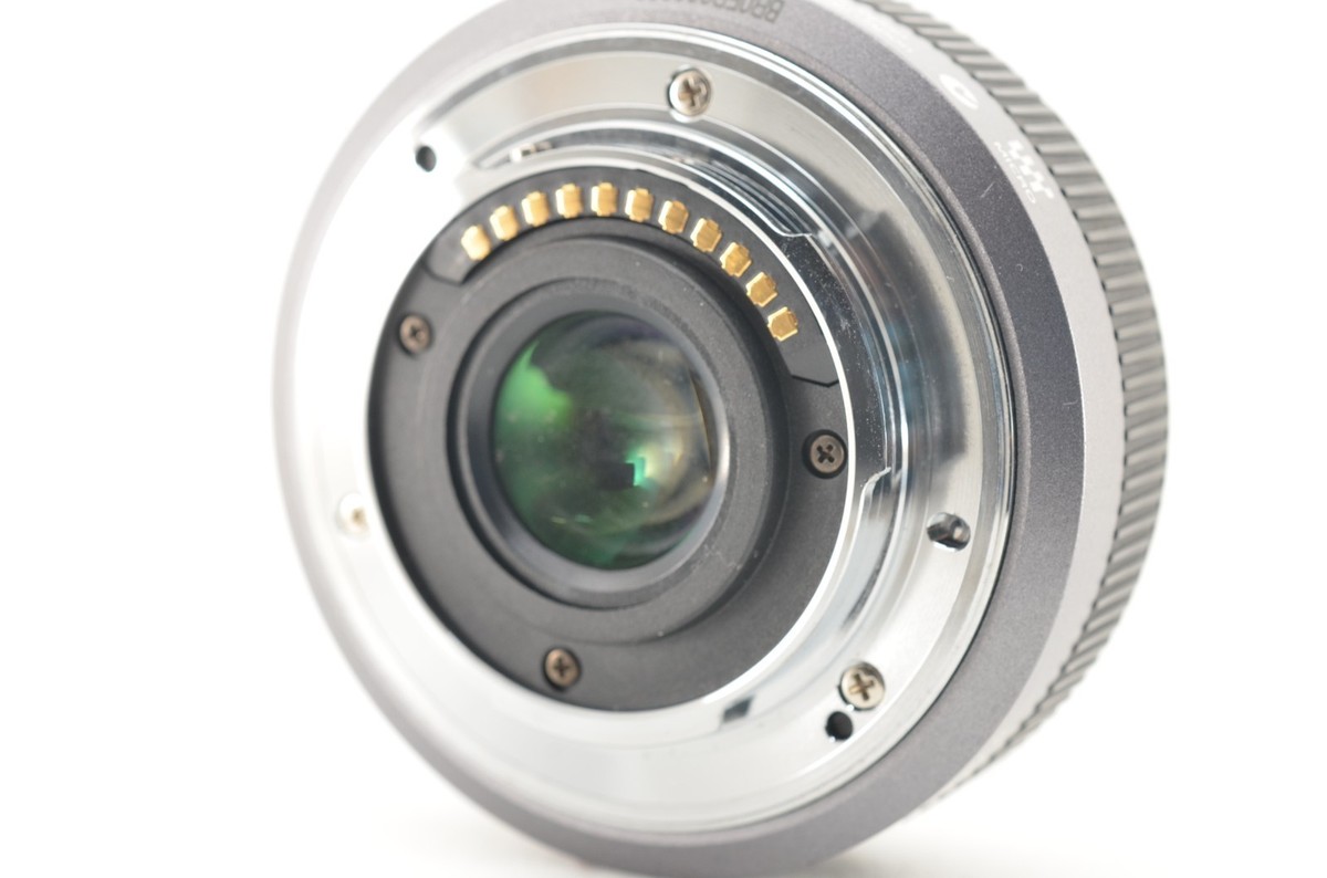 Panasonic LUMIX G 20mm F/1.7 ASPH Lens H-H020 Gray from japan