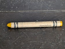 Pre-2007 Crayola Dandelion Discontinued Color...