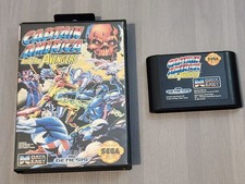 Captain America and the Avengers Sega Genesis NO MANUAL
