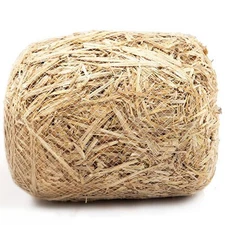 Straw Barley Bale for Water Gardens, Fountains & Small Koi Ponds, Natural Cla...