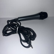 Microphone Black with High Grade Low Noise Cable 6.3 mm 1/4" Used