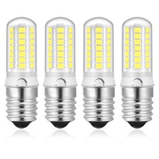 E17 LED Bulb Dimmable,125V 4W 400LM Microwave Light Bulb,40Watt Halogen Equiv...