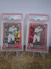 Aaron Judge Bowman Chrome Red Refractor /5 Psa 10 Pop 1 Chrome S/E Red Psa 9