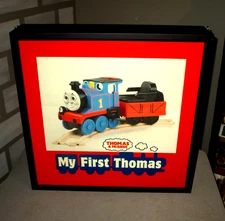 VINTAGE TOY STORE LIGHTED SIGN DISPLAY THOMAS TRAIN & FRIENDS-24" MY 1ST THOMAS