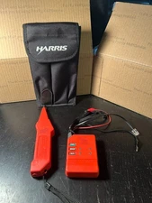 Harris Pro2000 Tone Generator & Probe Set with Case Cable Tracer Tester