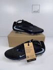 Nike Phantom 6 Low Elite SG Football Boots - Black / Blue - Size UK 8.5 - NEW