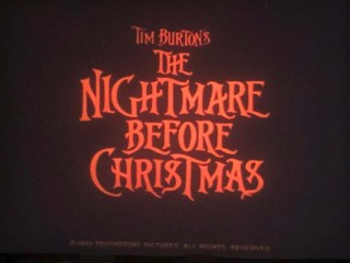 NIGHTMARE BEFORE CHRISTMAS TRAILERS SUPER 8 COLOUR SOUND 75FT 8MM CINE FILM