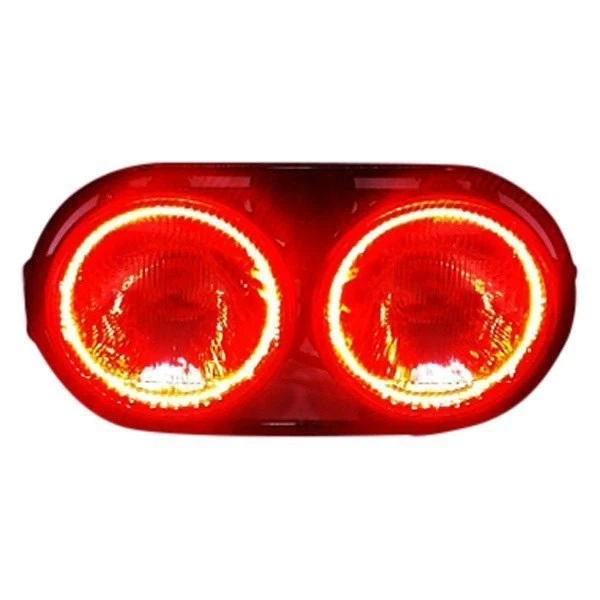 For Honda Ruckus 2001-2015 ORACLE Lighting LED Halo Kit Red Foto 3 de 4
