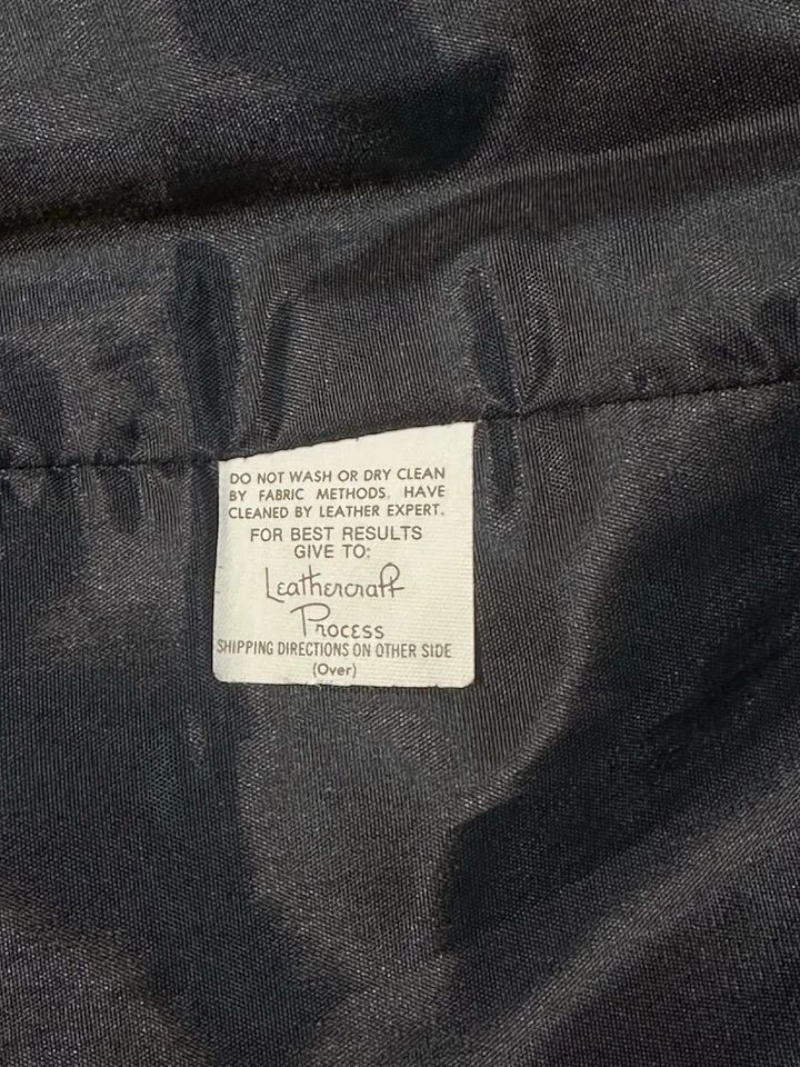 Vakko Women’s Tiered Leather Skirt Black Mint Condition - Image 3 of 4