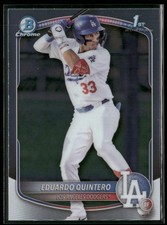 2025 Bowman #BCP-115 Eduardo Quintero Chrome Prospects