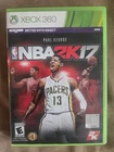 NBA 2K17 Xbox 360 Complete Game with Manual Multiplayer Tested Working