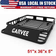 51 X 36 Heavy Duty Roof Rack Top Cargo Luggage Carrier Basket Holder 200lbs