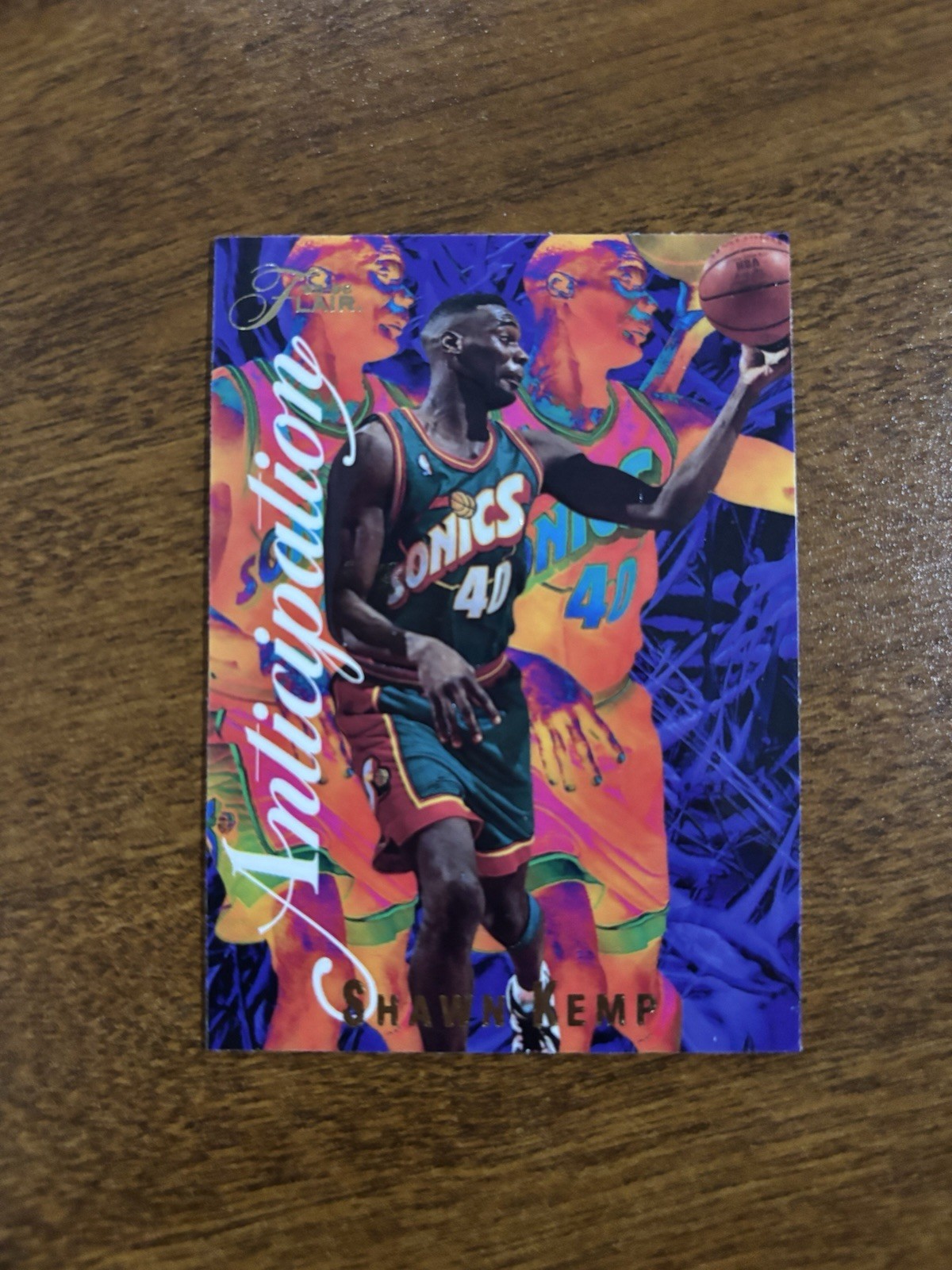 ✨1995-96 Fleer Flair Shawn Kemp Anticipation Insert SP #3 Of 10 SuperSonics