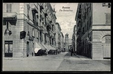 Cartolina Savona, Via Verzellino 