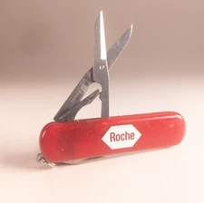 Wenger Swiss Army Knife Esquire  65mm Red ROCHE Logo