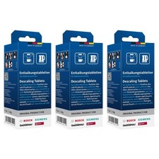 3 x Bosch Siemens Entkalkungstabletten 003125...