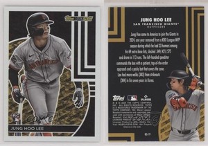 2024 Topps Update Topps Black Gold Jung-Hoo Lee Jung Hoo Lee #BG-19 Rookie RC