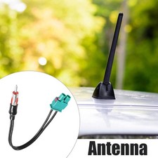 Car Radio Antenna Adapter Audio Cable Dual Fakra Din Male Aerial 12V Accessories