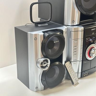 Sony Mini Hi-Fi Component System MHC-GX450 3-CD Changer w