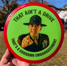 *New Custom Axiom Discs Neutron MAYHEM 175gm Distance Driver  PDGA Approved