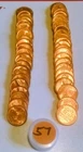 Roll Of 50  BU 1957  Lincoln Wheat Cents Penny MS  Gem UNCIRCULATED A1